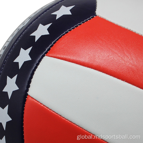 Machine Stitched All American Football Factory PU machine stitched volleyball ball with logo Supplier